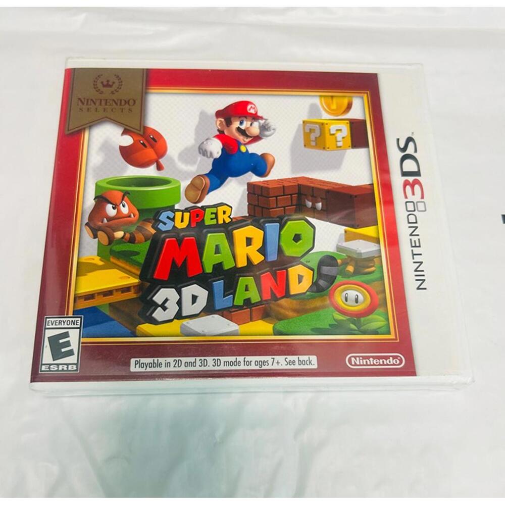 Super Mario 3D Land Nintendo Selects Nintendo 3DS New Factory Sealed